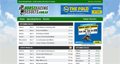 Desktop Screenshot of horseracingresults.com.au